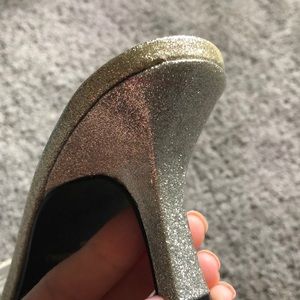 Rampage Shoes - Open back strappy kitten heel Rampage Shoes - Open back strappy kitten heel
